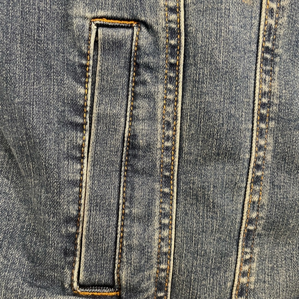 Time and Tru Blue Denim Jacket - Picture 3 of 5